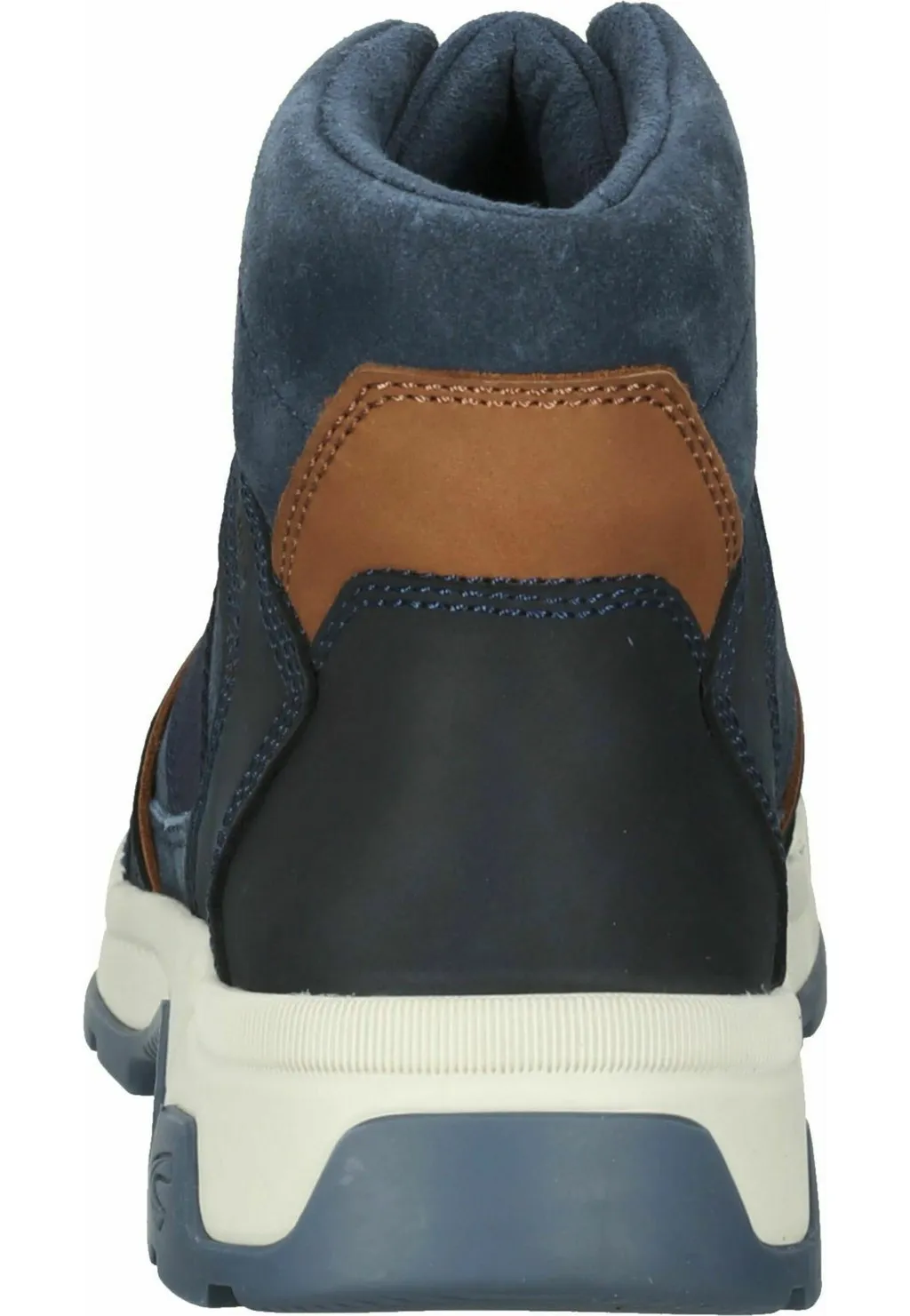 Camel active lace-up boots, dark blue